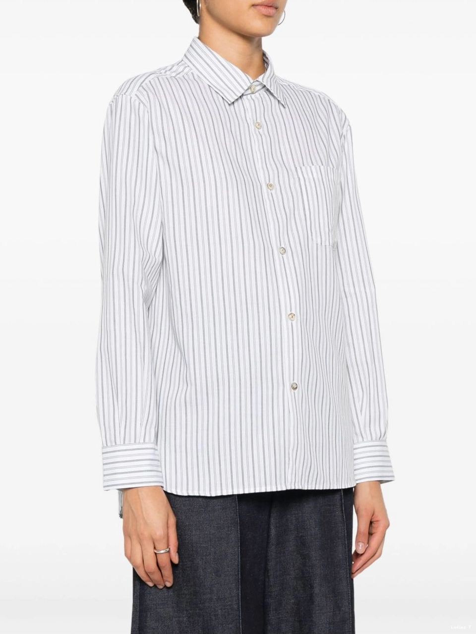 Affordable cotton-blend striped A.P.C. shirt Women 0427